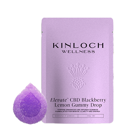 Kinloch Elevate CBD Blackberry Lemon Gummy Drop