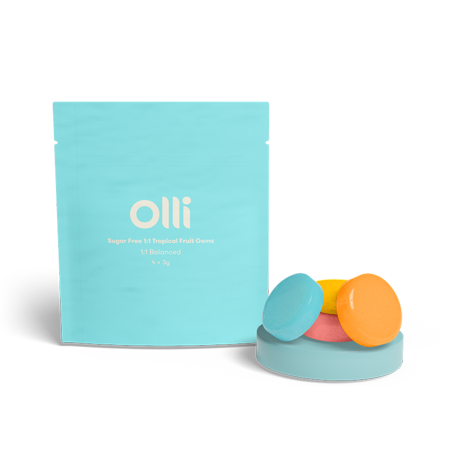 Olli Sugar Free 1:1 Tropical Fruit Gems
