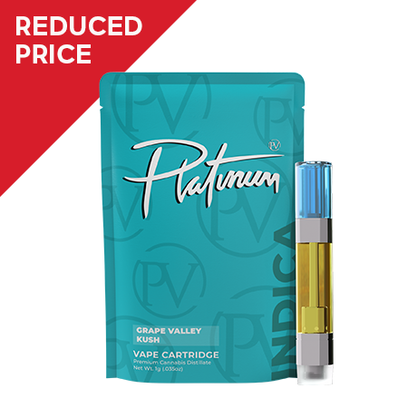 Platinum Vape – Grape Valley Kush 510 Vape Cartridge