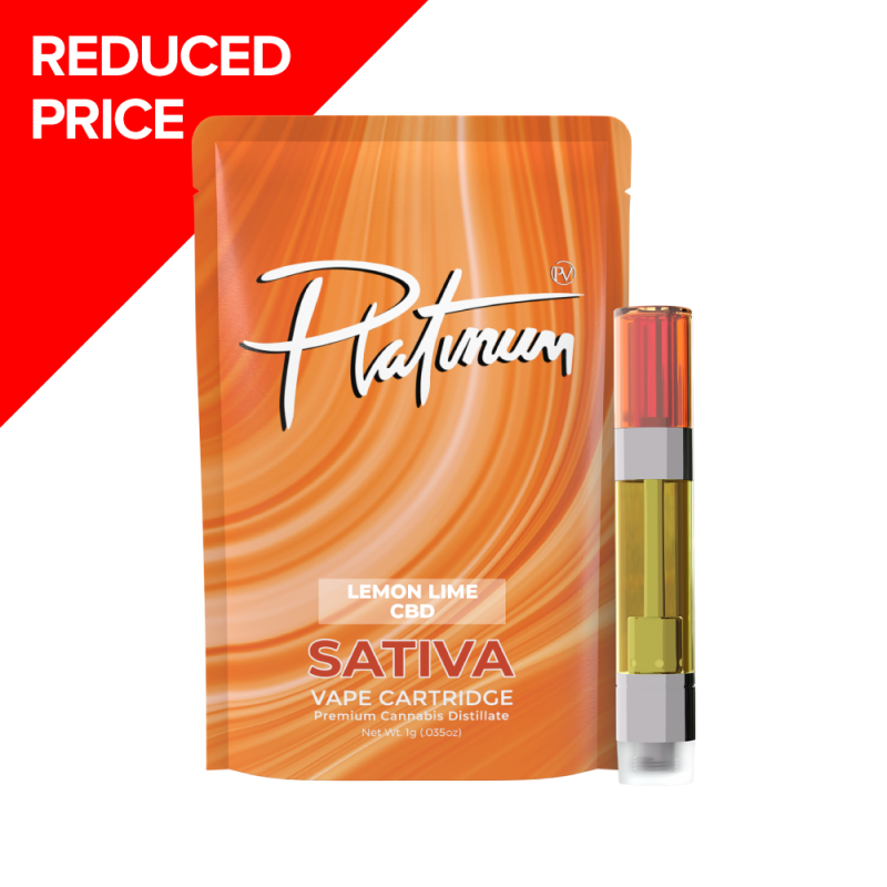 Platinum Vape – Lemon Lime CBD 510 Vape Cartridge
