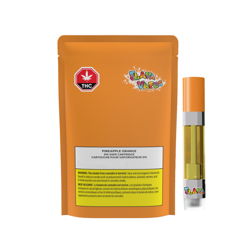Flava Pineapple Orange 510 Vape Cartridge