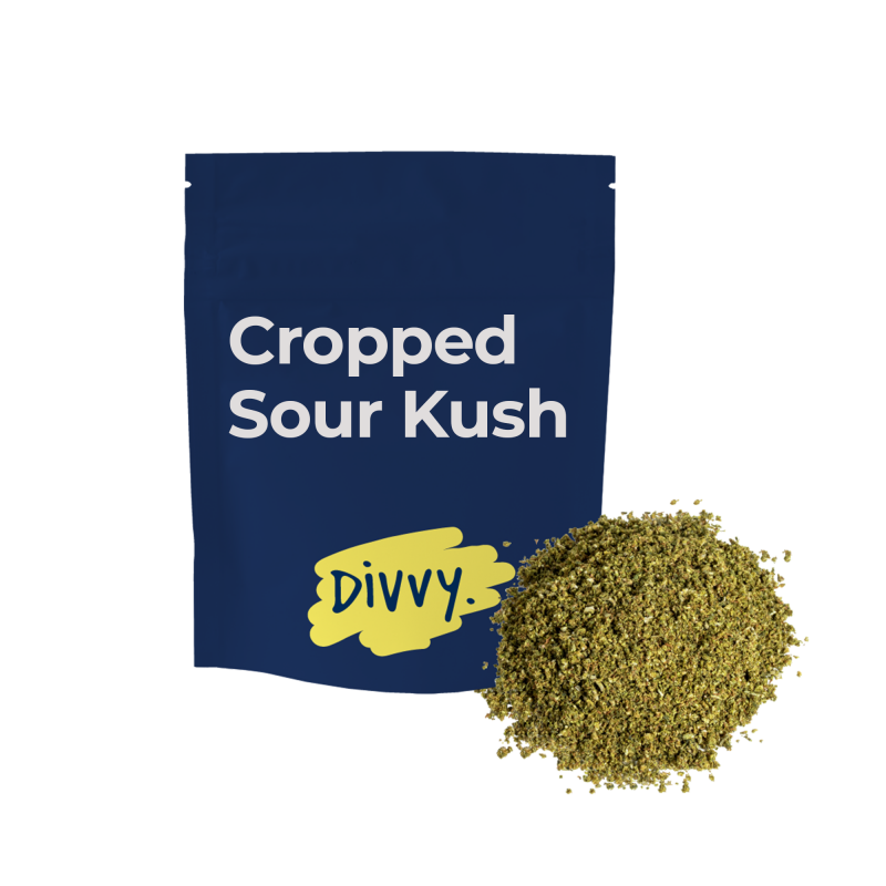Divvy Cropped Sour Kush Harvest