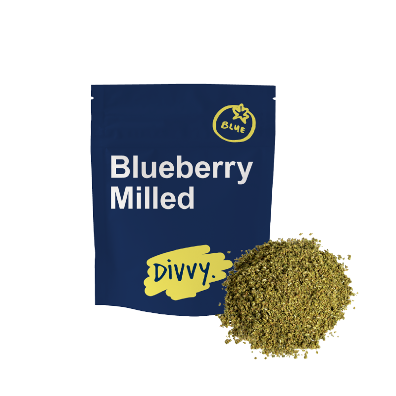 Divvy Blueberry Milled Flower