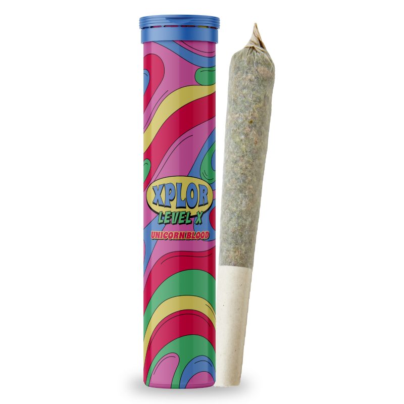 XPLOR LEVEL X – Unicorn Blood Distillate Infused Pre-Roll