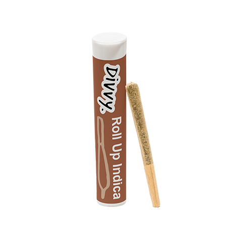 Divvy Roll Up Indica 1 x 1g Pre Roll
